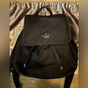 Kate Spade Black Backpack